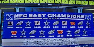 nfc east history
